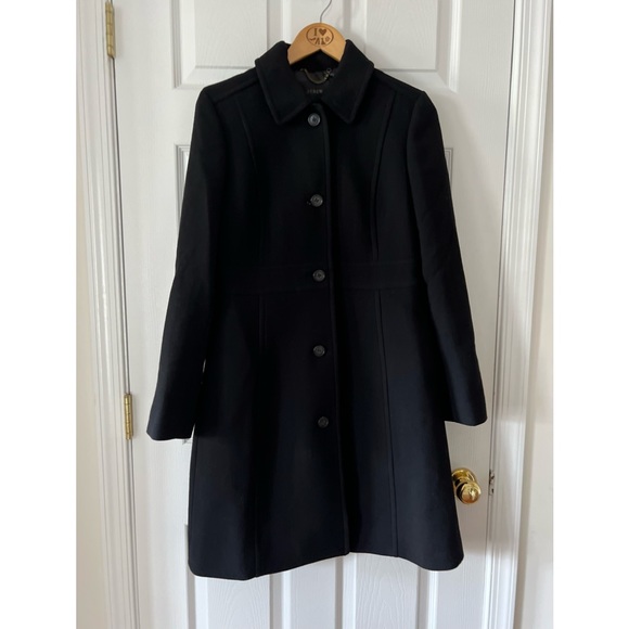 J. Crew Jackets & Blazers - J. Crew Classic lady day coat in Italian double-cloth wool with Thinsulate